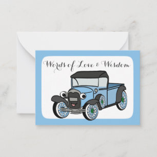 Cartes de conseil baby shower