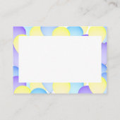 Cartes de conseil baby shower (Dos)