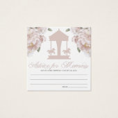 Cartes de conseil Baby shower Carrousel (Devant)