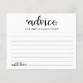 Cartes de conseil Baby shower pour fille d'Hallowe (Devant)