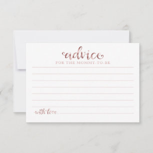 Cartes de conseil Baby shower pour fille d'Hallowe