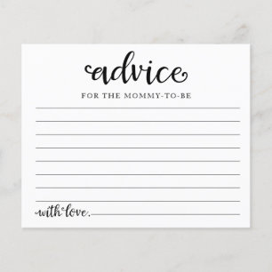 Cartes de conseil Baby shower pour fille d'Hallowe