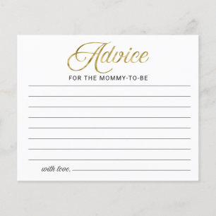 Cartes de conseil Baby shower pour fille d'Hallowe