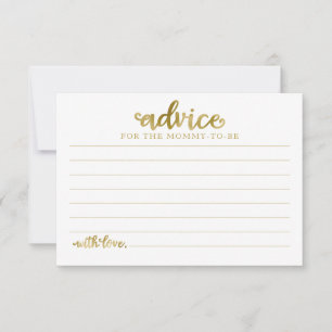 Cartes de conseil Baby shower pour garçon Hallowee