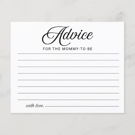 Cartes de conseil Baby shower pour garçon Hallowee (Devant)