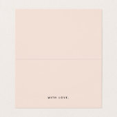 Cartes de conseil de script simples (Intérieur déplié)