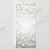 Cartes de conseil Fête des mariées Lumières Partie (Dos)