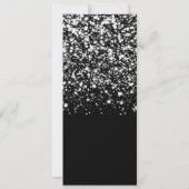 Cartes de conseil Fête des mariées Silver Midnight (Dos)