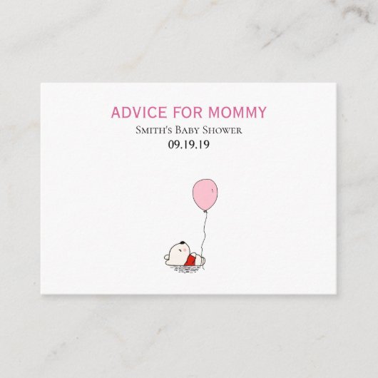 Cartes de conseil maman (Devant)