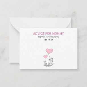 Cartes de conseil maman