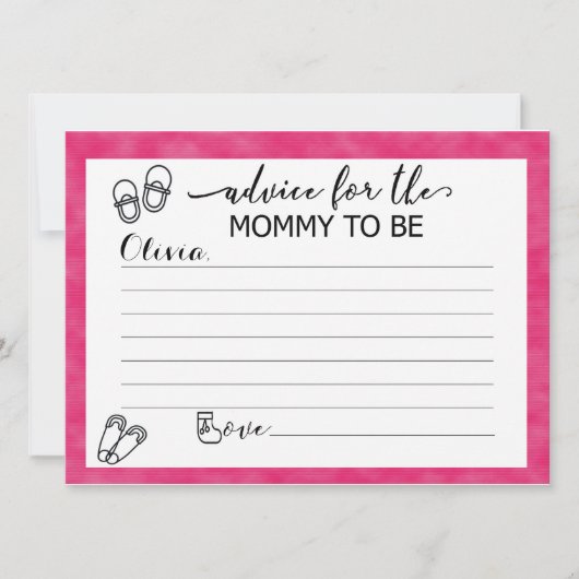Cartes de conseil personnalisées pour que maman so (Devant)