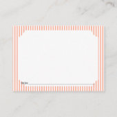 Cartes de conseil pour bébé (Dos)