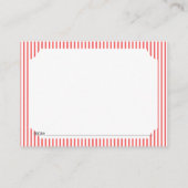 Cartes de conseil pour bébé (Dos)