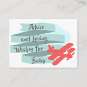 Cartes de conseil pour bébé (Devant)