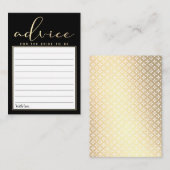 Cartes de conseil pour le script Gold (Devant / Derrière)