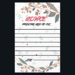 CARTES DE CONSEILS DE MOM-TO-BE<br><div class="desc">CARTE CONSEIL DE MOM-TO-BE Taille : 5, 5" x 8, 5" Une feuille plate de papier avec des possibilités illimitées; des circulaires aux avions à papier et tout ce qui se trouve entre les deux, le monde est votre huître! Dimensions : 5, 5 po x 8, 5 po (portrait); 8,...</div>