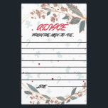CARTES DE CONSEILS DE MOM-TO-BE<br><div class="desc">CARTE CONSEIL DE MOM-TO-BE Taille : 5, 5" x 8, 5" Une feuille plate de papier avec des possibilités illimitées; des circulaires aux avions à papier et tout ce qui se trouve entre les deux, le monde est votre huître! Dimensions : 5, 5 po x 8, 5 po (portrait); 8,...</div>