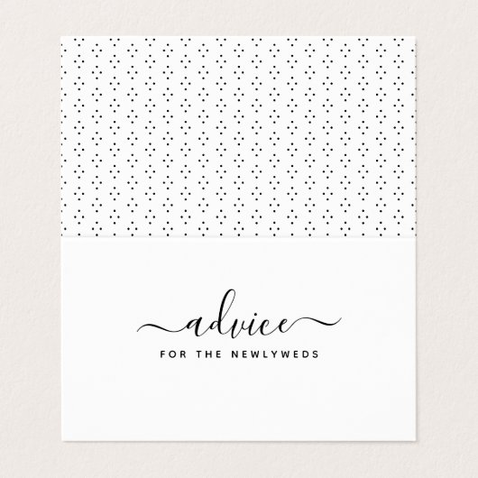 Cartes de conseils de script simples (Extérieur déplié)