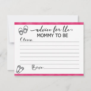 Cartes de conseils personnalisées pour que maman s
