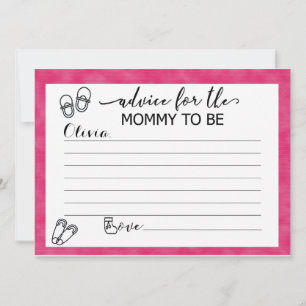 Cartes de conseils personnalisées pour que maman s