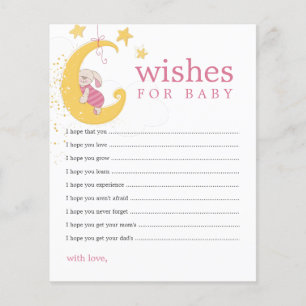 Cartes de conseils pour la baby shower de Bébé Lap