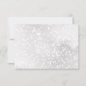 Cartes de conseils pour le Baby shower Little Snow (Dos)