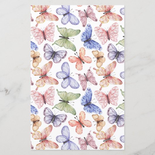 Cartes de conseils pour papillon (Dos)