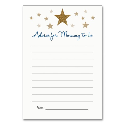Cartes de conseils Twinkle Twinkle Little Star (Par défaut)