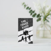 Cartes de contact de bande de musique (Debout devant)