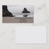 Cartes de contact de Chambre de plage (Devant / Derrière)