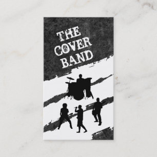 Cartes de contact de groupe musical