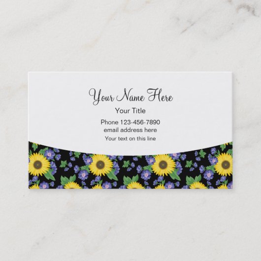 Cartes de contact filles Monogrammes Dames (Devant)