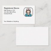 Cartes de contact professionnelles simples pour in (Devant / Derrière)