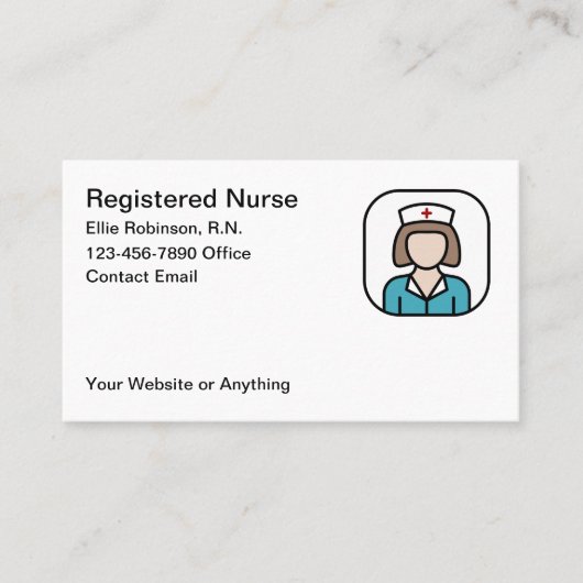 Cartes de contact professionnelles simples pour in (Devant)