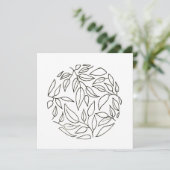 Cartes de contour feuille simple avec journal (Debout devant)