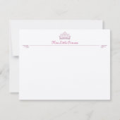 Cartes de correspondance de la petite princesse (Devant)