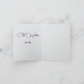 Cartes de correspondance pliées (Intérieur)