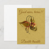 Cartes de correspondance simples (Devant / Derrière)