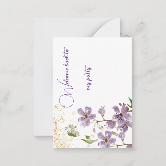 Cartes de correspondance simples (Devant)