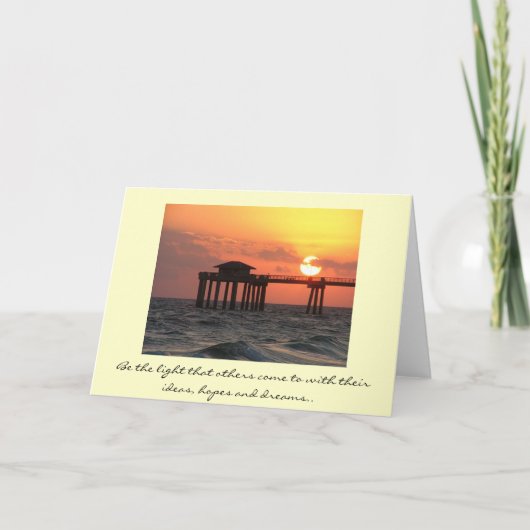 Cartes de coucher du soleil (Devant)