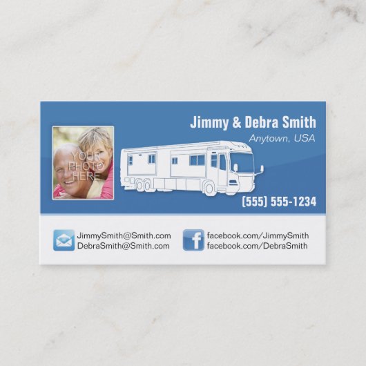 Cartes de couples de Motorhome rv (Devant)
