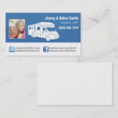 Cartes de couples de Motorhome rv (Devant / Derrière)