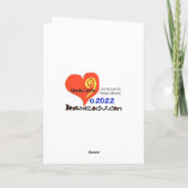 Cartes de couples drôles avec différents ours en p (Dos)