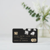 Cartes de crédit Diamants Or Styled (Debout devant)