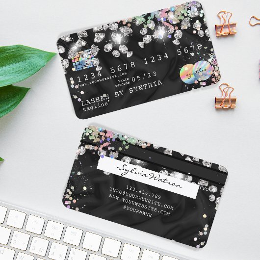 Cartes de crédit holographique Diamètre de séchage