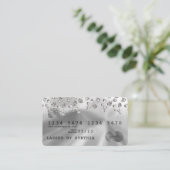 Cartes de crédit Style Silver Diamond (Debout devant)