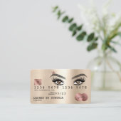 Cartes de crédit Stylos Gold Lashes (Debout devant)