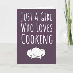 Cartes de cuisine roses mignonnes pour petites fil