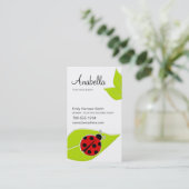 Cartes de dates de lecture de Ladybug (Debout devant)