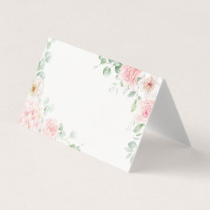 Cartes de décoration de table à fleurs roses Hydra